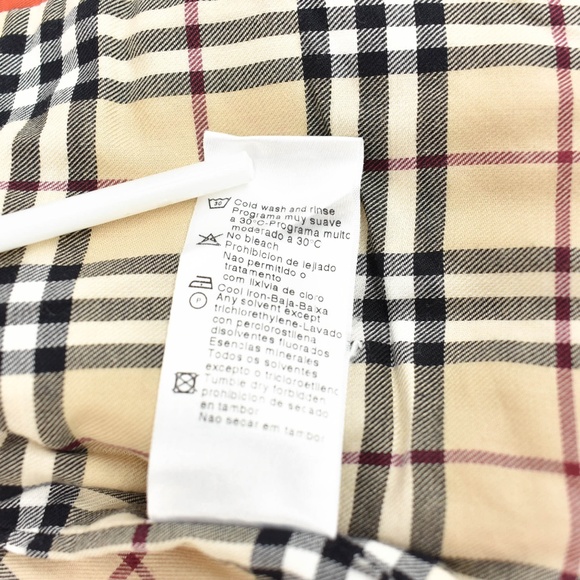 BURBERRY Rust & Nova Check Quilted Car Coat/Jacket - Picture 6 of 7